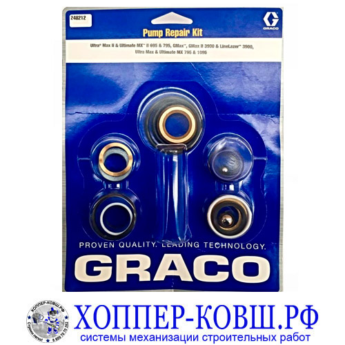 Ремкомплект GRACO 248212 для окрасочного аппарата GRACO