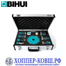 Алмазные коронки BIHUI для УШМ М14 набор из 10 предметов