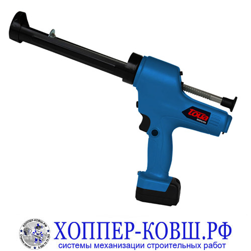 Пистолет TOUA DCG72-310 для герметика и клея аккумуляторный