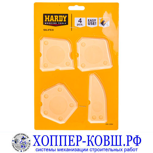 Набор резиновых шпателей HARDY SILIFEX 3 шт. арт. 2090-520004