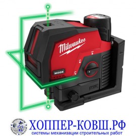 Линейно-точечный лазерный нивелир Milwaukee M12 CLLP-0C 4933478101