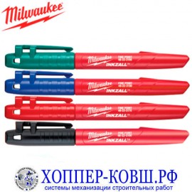 Набор маркеров Milwaukee INKZALL разных цветов 4 шт. 48223106