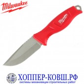 Нож строительный Milwaukee с литым полотном и ножнами 4932464828