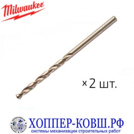 Сверло по металлу Milwaukee HSS-G DIN338 3.2x65 мм 4932352350