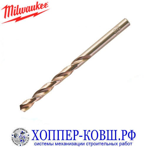 Сверло по металлу Milwaukee HSS-G DIN338 6.5x101 мм 4932352359