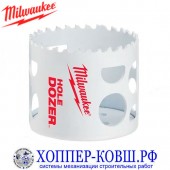 Коронка Milwaukee Hole Dozer 57 мм биметаллическая арт. 49560132