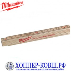 Метр складной деревянный Milwaukee 2 м арт. 4932459303