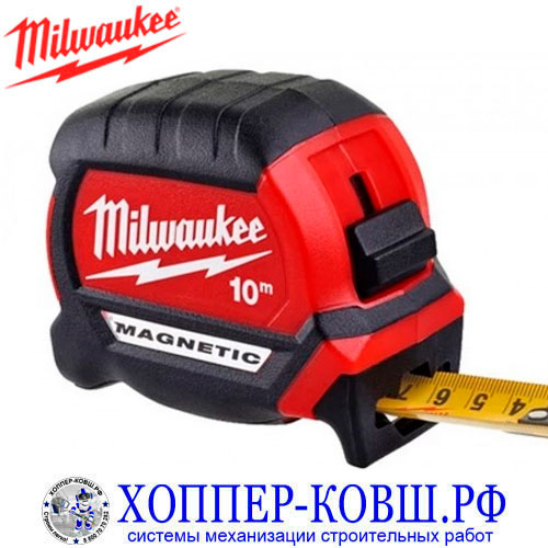Рулетка магнитная Milwaukee Premium GEN3 10 м/ 27 мм 4932464601