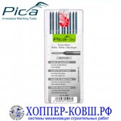Набор грифелей для карандаша PICA Dry в кейсе, 10 шт. арт. 4030