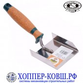 Кельма-коробочка Olejnik штукатурная 80*90*0,8 мм пробковая ручка