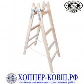Стремянка Olejnik деревянная двусторонняя на 4 ступени арт. DR4