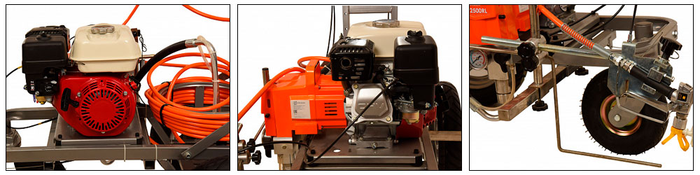ASPRO-2500RL машина для нанесения дорожной разметки